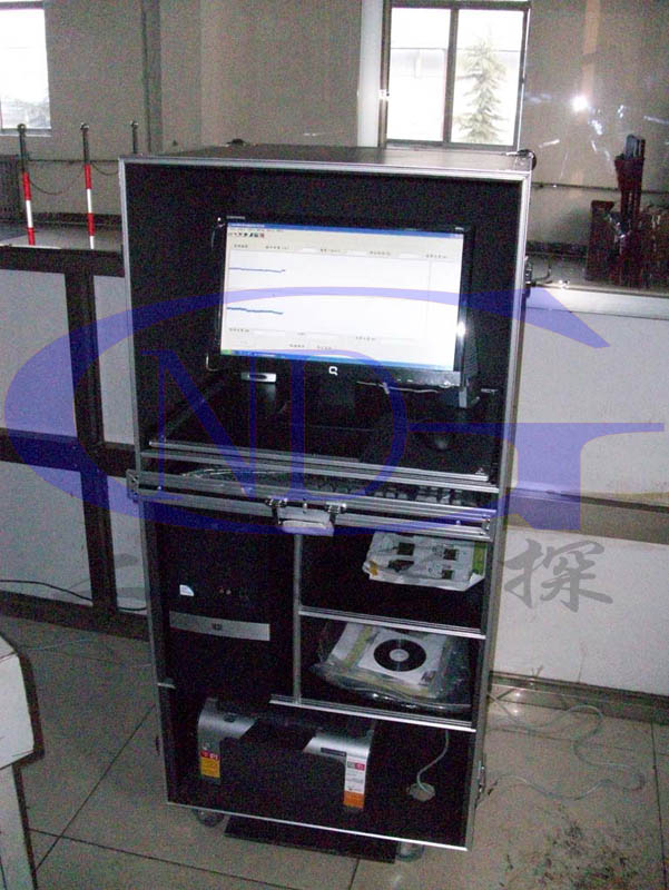 鋼絲繩無損在線監(jiān)控現場