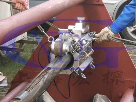 鋼絲繩無損探傷現(xiàn)場(chǎng)試驗(yàn)