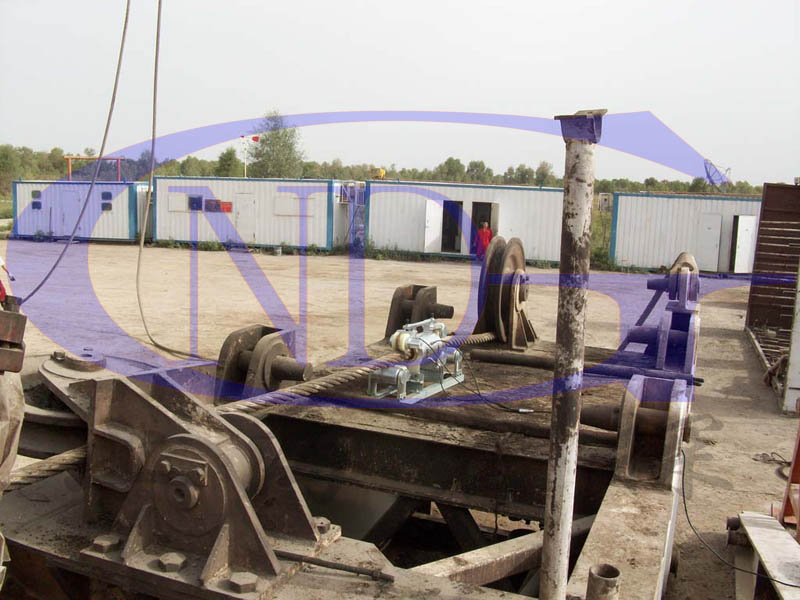 知名企業(yè)鋼絲繩無損探傷現場