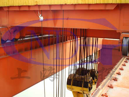 知名企業(yè)鋼絲繩無損探傷現場